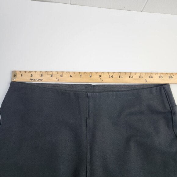 Soft Surroundings Women's Pull On Black Straight Leg Pants Size Petite Medium - Picture 7 of 14